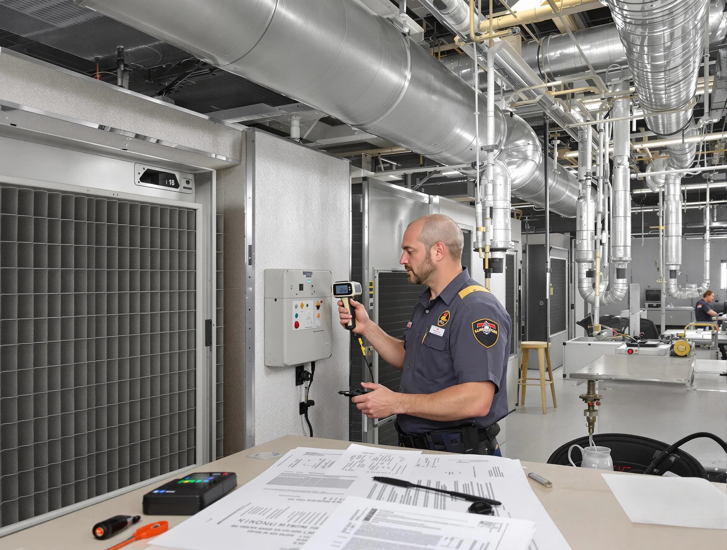 Professional filter system inspection by Bridgewater Air Duct Cleaning in Bridgewater